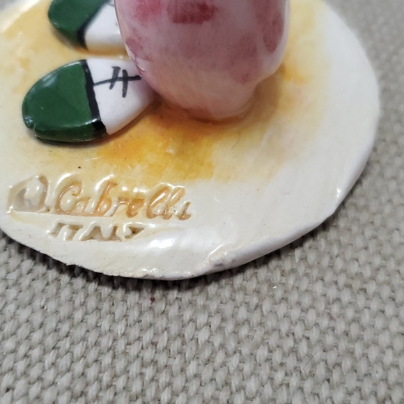 W. Cabrelli Italy Clown with Ball Figurine - Picture 8 of 8